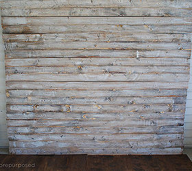 diy faux distressed wood backdrop, diy, painting, wall decor, woodworking projects