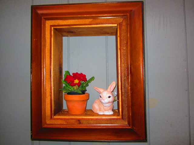 old picture frames made into wall plant hangers, home decor, don t throw away your old frames