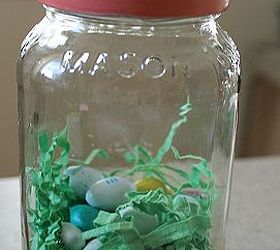 easter bunny jars, crafts, easter decorations, seasonal holiday decor
