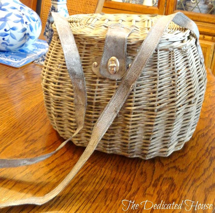 all about baskets, home decor, Basket with a shoulder strap