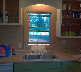 from green to a dream our kitchen cabinets get painted, doors, kitchen cabinets, kitchen design, painting, woodworking projects