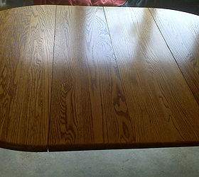 kitchen table refinishing, painted furniture, woodworking projects, Finished