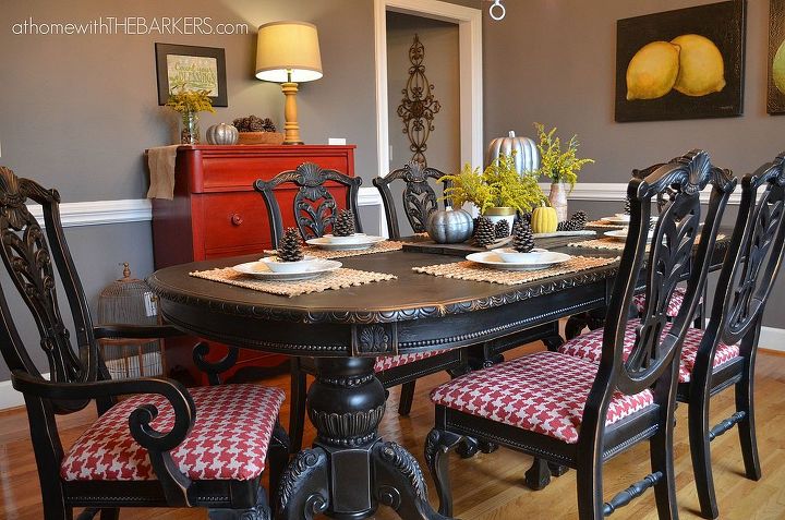 fall home tour, flowers, gardening, seasonal holiday d cor, wreaths, Dining Room