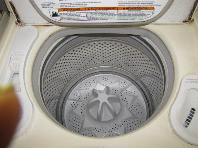 q needed new washing machine, appliances