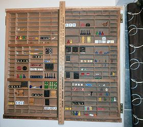 medicine cabinet redo with printers trays, repurposing upcycling, storage ideas