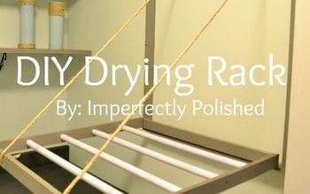 DIY Drying Rack Tutorial