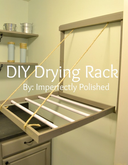 diy drying rack tutorial, diy, how to, DIY Drying Rack Tutorial