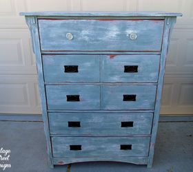 coastal inspired dresser gets the works, chalk paint, painted furniture