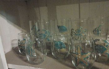 My Take on Coastal Glassware as Seen in Elle Decor