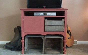 Re-purposed Entertainment Stand