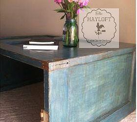 old door coffee table, painted furniture, repurposing upcycling