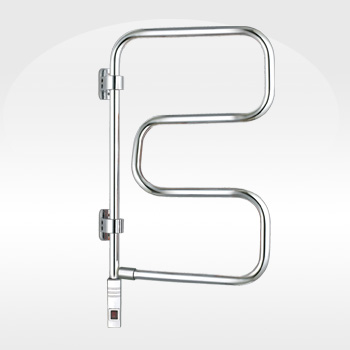 bathroom towel warmers, bathroom ideas, small bathroom ideas, The Elements Towel Warmer has a sleek classic serpentine loop designed to allow towels to slide on off easily With an elegant simple design polished chrome finish the towel warmer offer an affordable option to warm dry towels