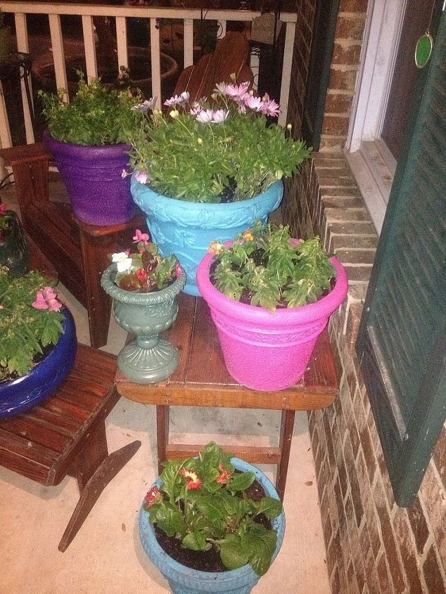 flower pots, flowers, gardening