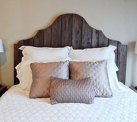 diy reclaimed wood bed, painted furniture, woodworking projects, Finished reclaimed wood bed