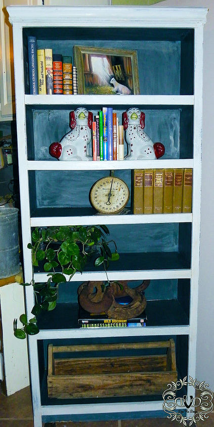 a few pointers on styling a bookcase, home decor, painted furniture