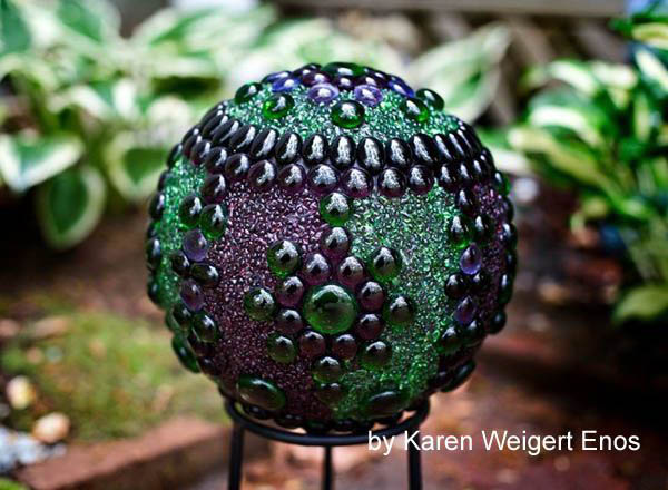 galeria de ideias para bolas de jardim, Minha amiga Karen faz essas lindas bolas de jardim
