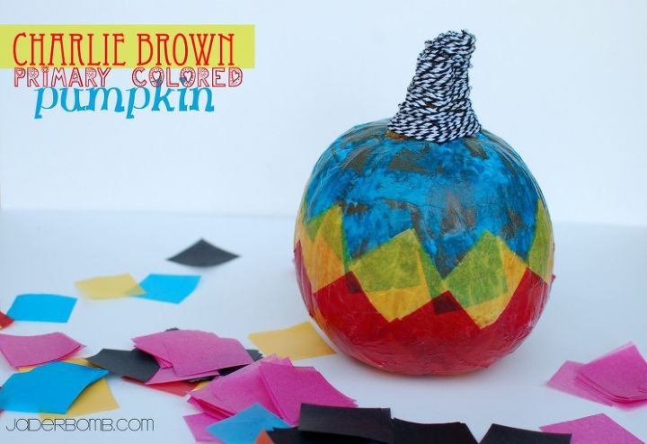 diy tissue paper pumpkins, crafts, seasonal holiday decor, How cute