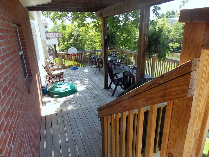 my deck this summer, decks, outdoor furniture, outdoor living