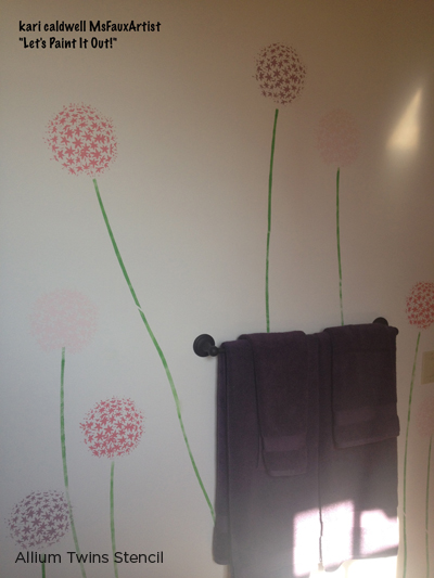 stencil spotlight kari caldwell a decorative painter, bedroom ideas, diy, painting, wall decor