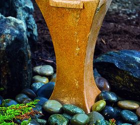 affordable diy fountains for your landscape, gardening, ponds water features, Quadruple spillway fountain