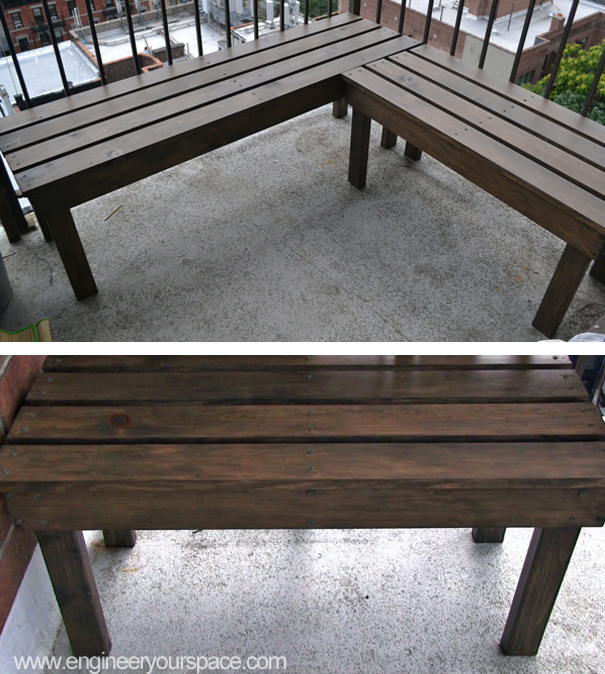 diy outdoor benches, decks, diy, how to, woodworking projects