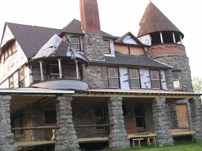 witherbee mansion roofing project all to be done in 20 oz copper, curb appeal, home maintenance repairs, roofing