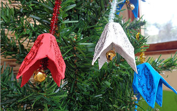 Egg Carton Jingle Bells – Christmas Ornament Craft