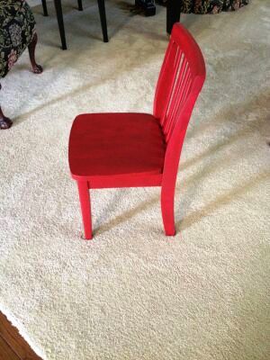 another little chair, painted furniture