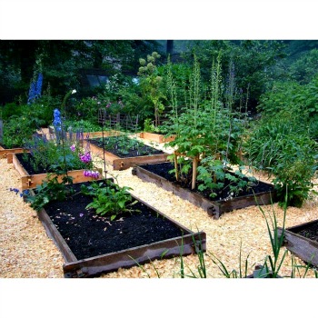 how to create an easy raised garden bed, gardening, raised garden beds, Farmstead raised garden beds from EarthEasy com