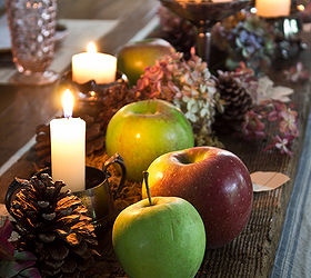 autumn apples, seasonal holiday decor