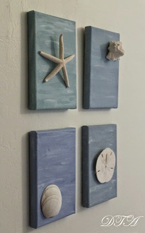 quick and easy 3d seashell art, crafts, home decor, wall decor