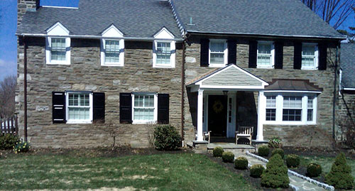 historical restoration in plymouth meeting pa, curb appeal, home improvement, Before completion