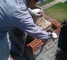 chimney repairs, home maintenance repairs, roofing, and repairing the top