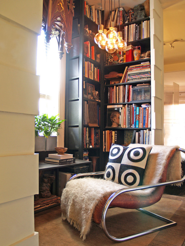 beautiful spaces, home decor, Cute corner for books