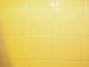 painted tile countertops, concrete countertops, countertops, diy, kitchen backsplash, kitchen design, painting