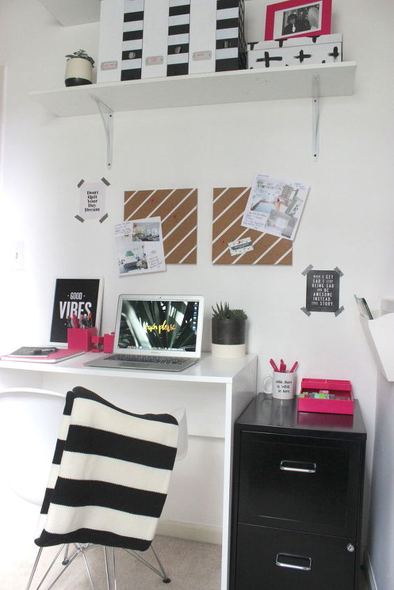 home office makeover, craft rooms, home decor, home office