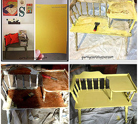 upcycled telephone desk, painted furniture, repurposing upcycling, The process