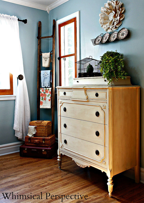 chalk paint dresser in old ochre, chalk paint, painted furniture