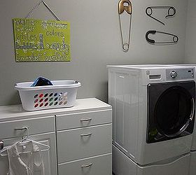 laundry room fun, crafts, home decor, laundry rooms, Adorable wall art in the laundry room