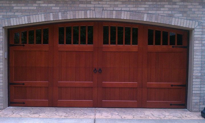 wood carriage house garage doors, Clopay Reserve Collection Custom insulated garage door