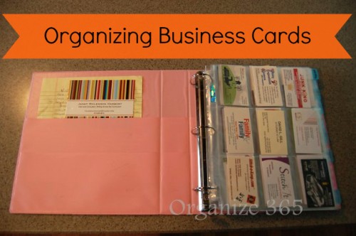 organizing business cards, organizing, What do you do with the business cards you collect at networking events Here is a simple solution that works