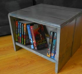 how to build a bookshelf footstool, painted furniture, storage ideas, woodworking projects