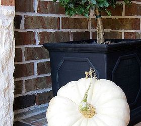 fall d cor to my front door porch, porches, seasonal holiday decor