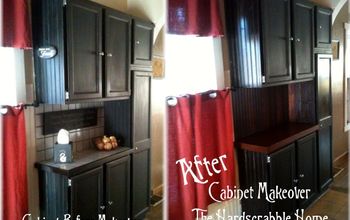 Completely FREE Kitchen Cabinet Makeover