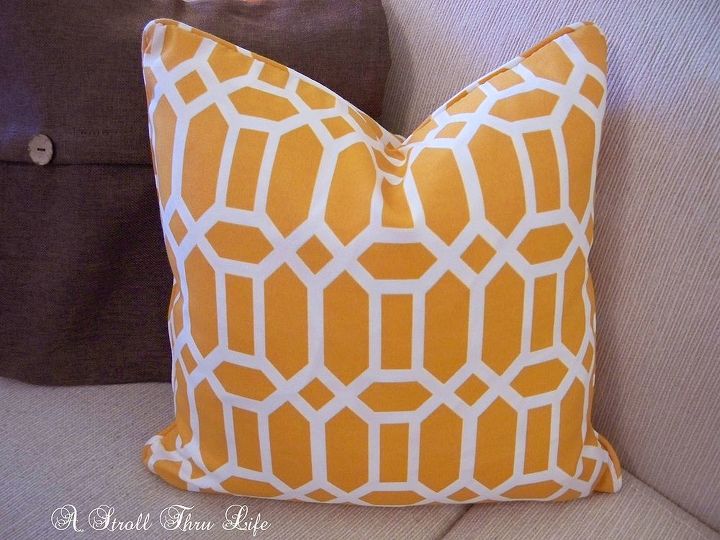 how to add a zipper to a pillow, crafts