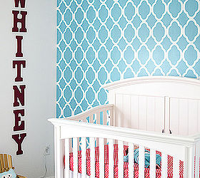 giddy with stenciled girls rooms, bedroom ideas, painting