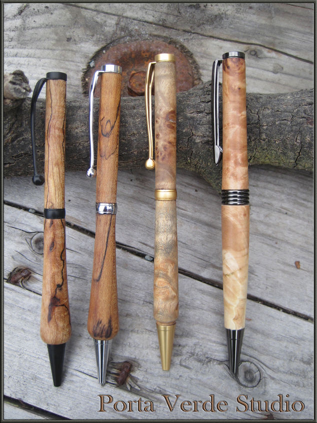 q my custom turned pens do they need stain, crafts, woodworking projects