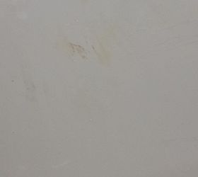 bleach stained red bathtub turned sparkling white again, bathroom ideas, cleaning tips