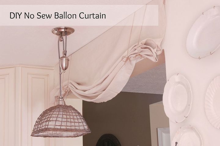 cortina de globos diy sin coser