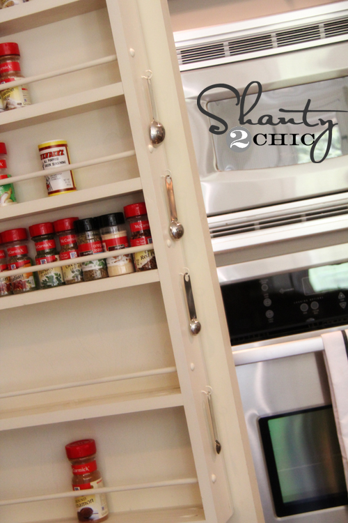 diy pantry door spice rack, cleaning tips, closet, storage ideas, Kitchen Organization
